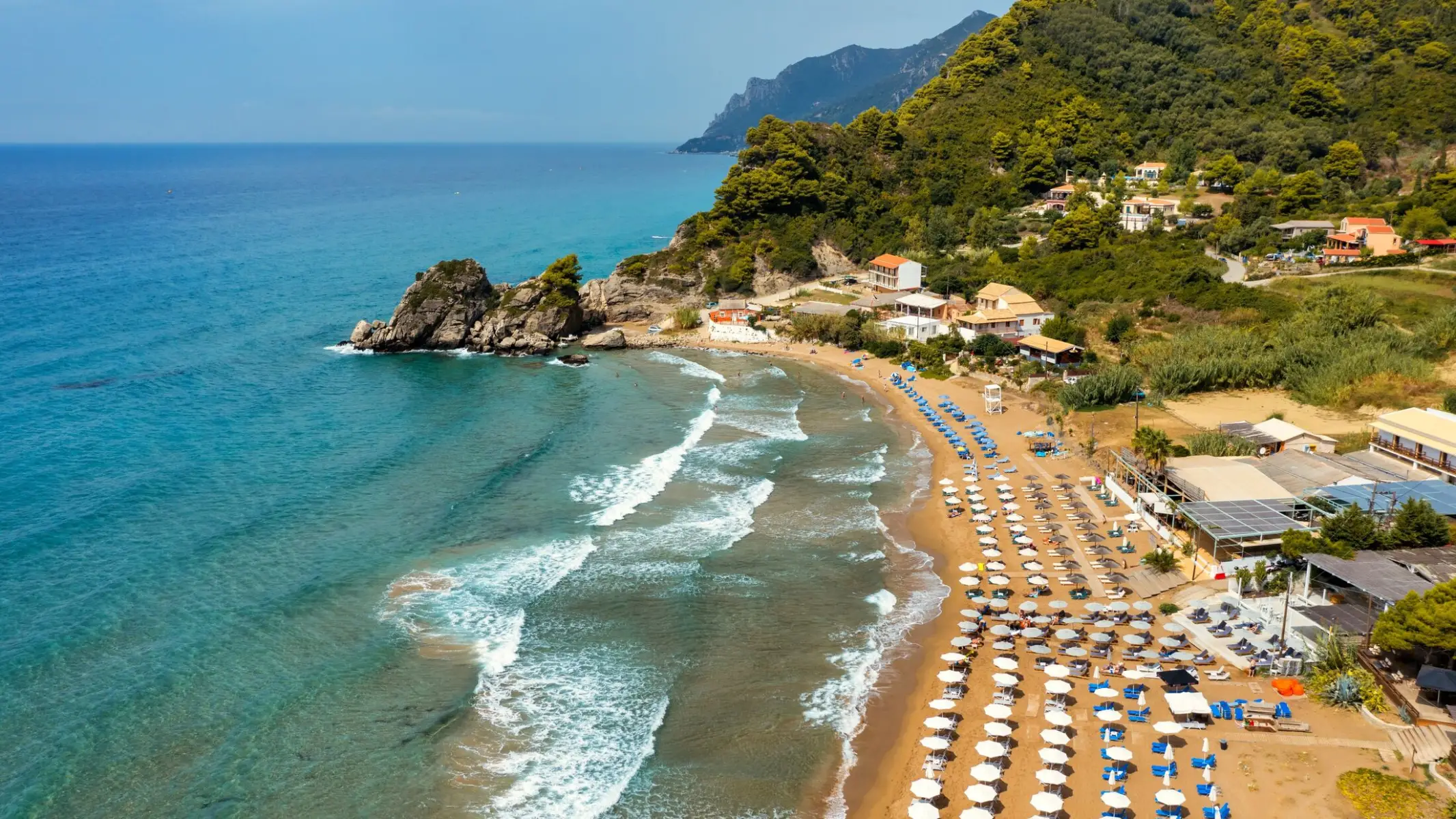 Visit Glyfada Beach by Car and Enjoy Golden Sand and Clear Water
